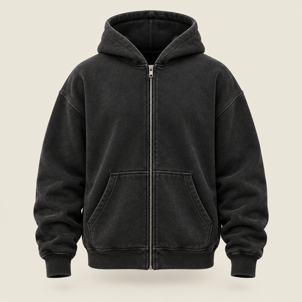 The Vault Zip Hoodie blank