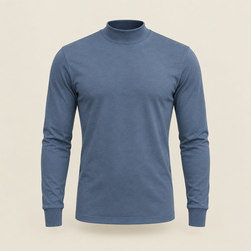 The Mock Neck L/S blank